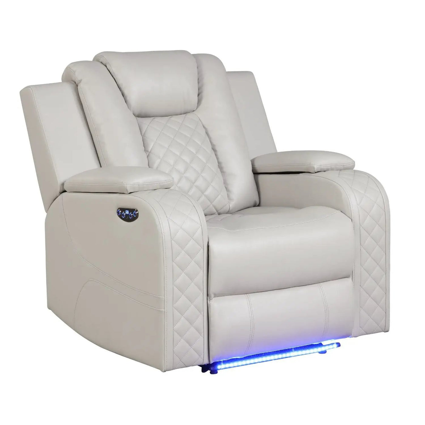 Benz - LED & Power Recliner Chair by Unique Piece Furniture