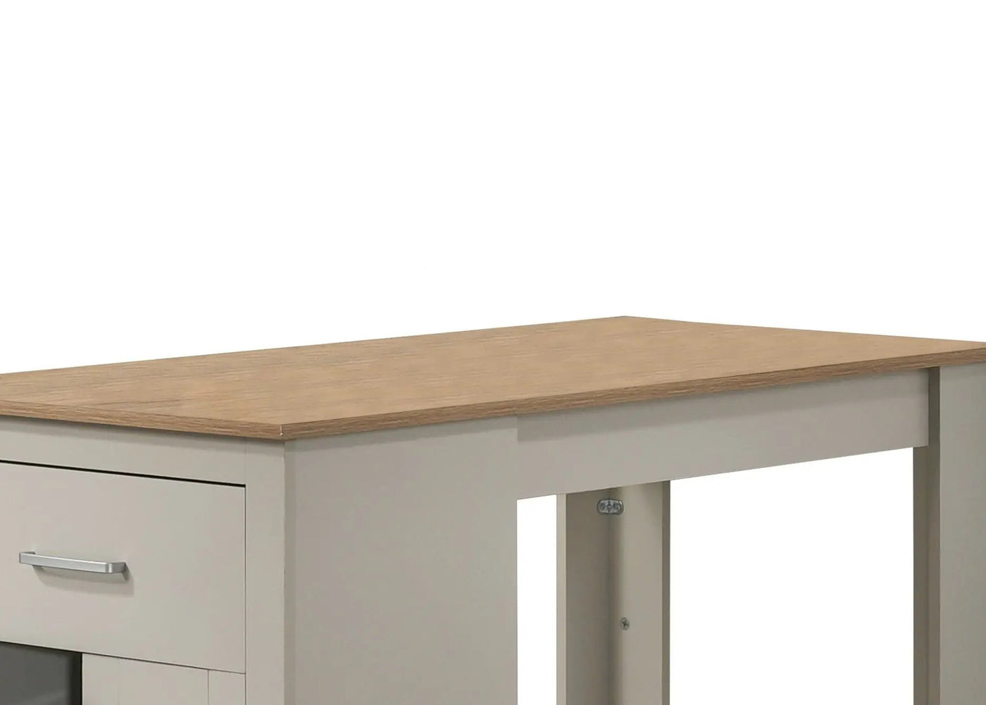 Alonzo - Small Space Counter Height Dining Table With Cabinet And Drawer Storage by HouseOfZazla