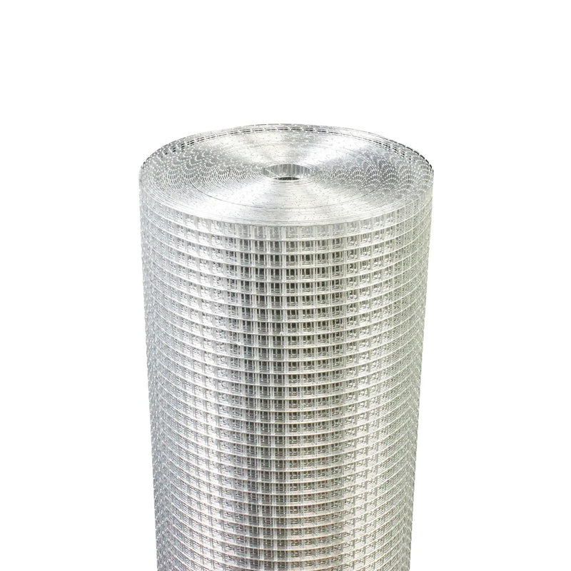 Galvanized Hardware Cloth, Gauge Metal Wire Fencing Roll For Garden And Animal Use - Silver by HouseOfZazla