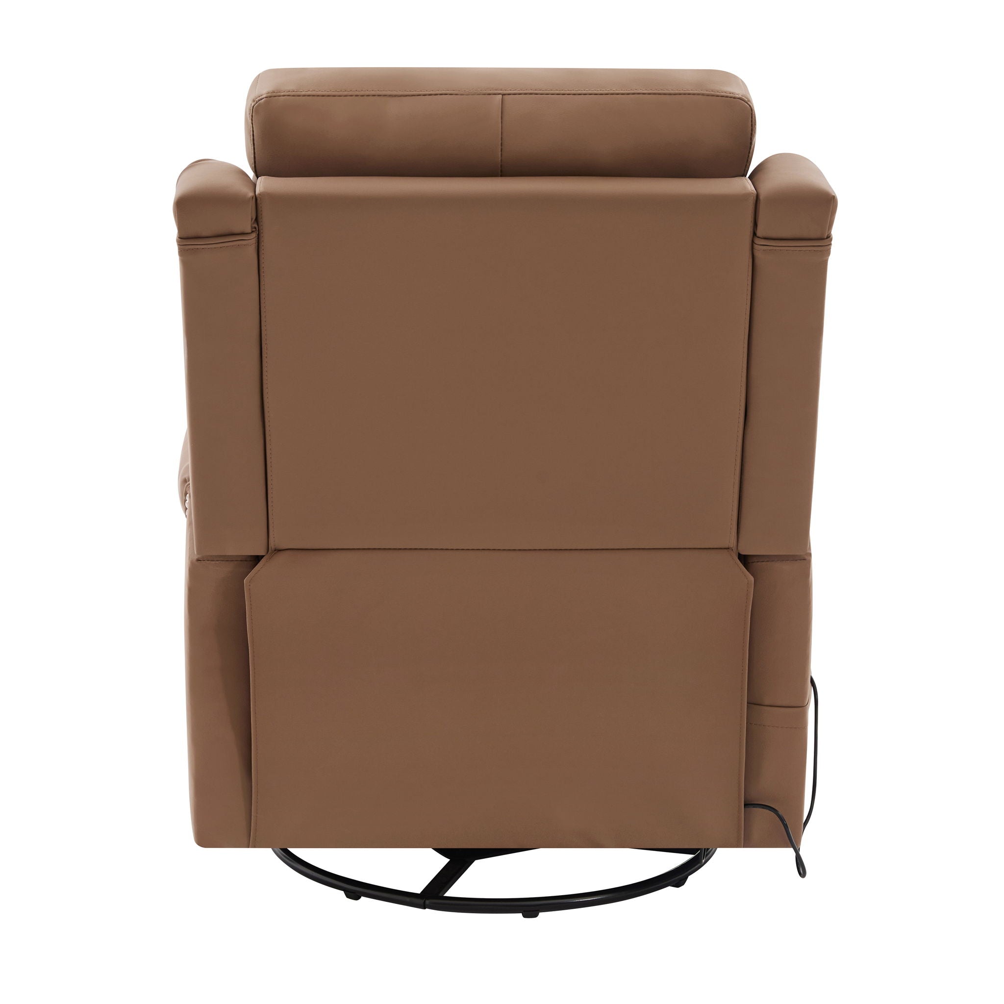 Manual Recliner Swivel Rocking Chair With 8-Point Massage and Heating by HouseOfZazla