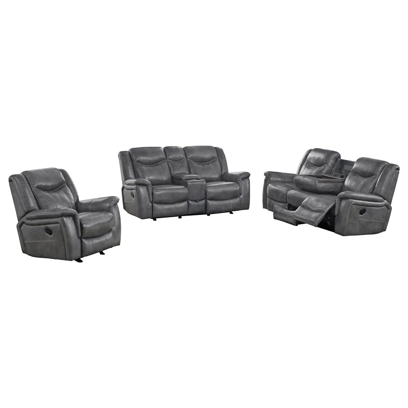 Masley - Reclining Living Room Set by HouseOfZazla