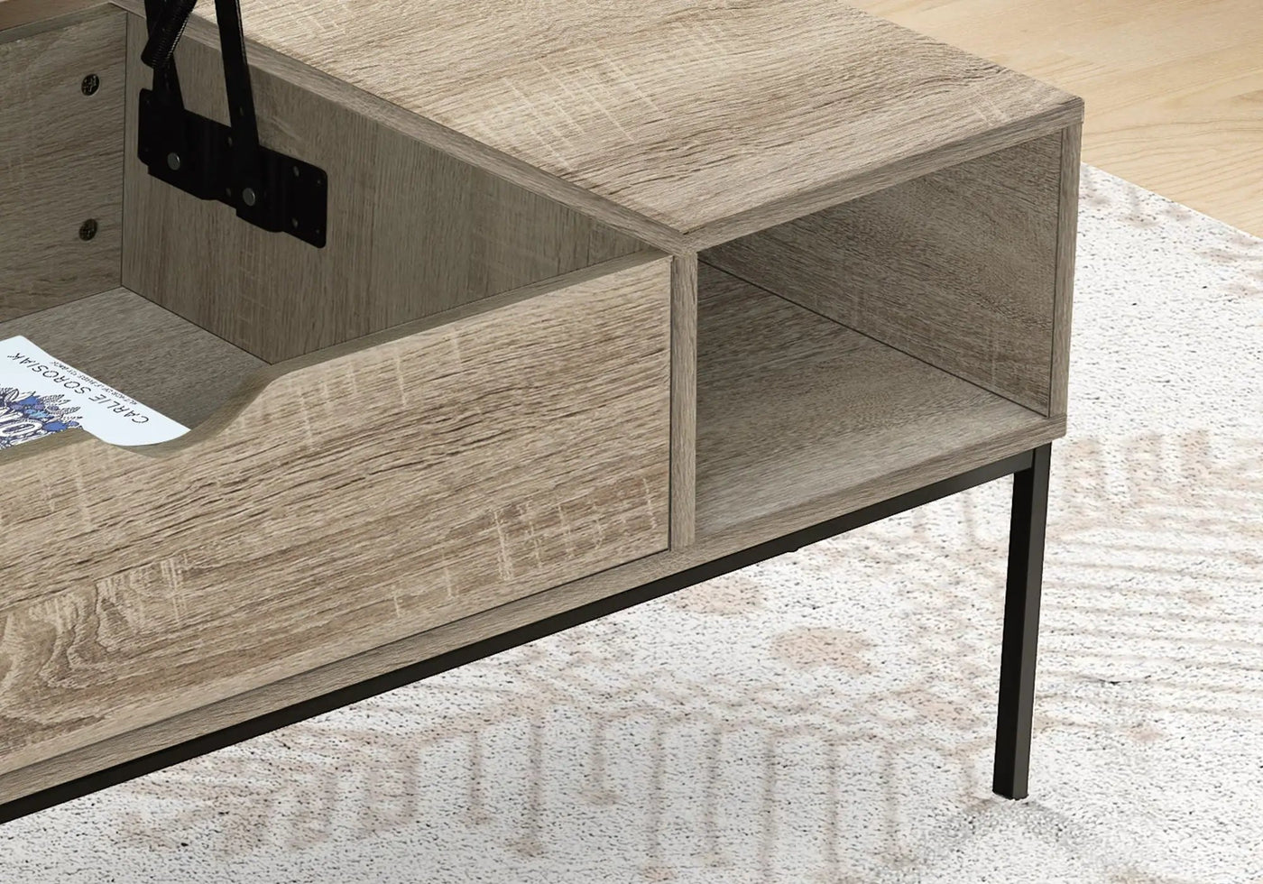8th Street Rectangular Lift-Top Coffee Table by HouseOfZazla