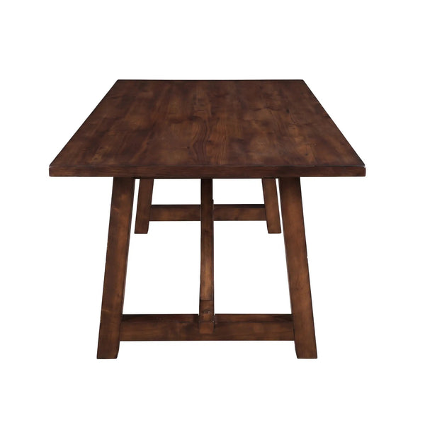 Farmhouse Style Dark Dining Table
