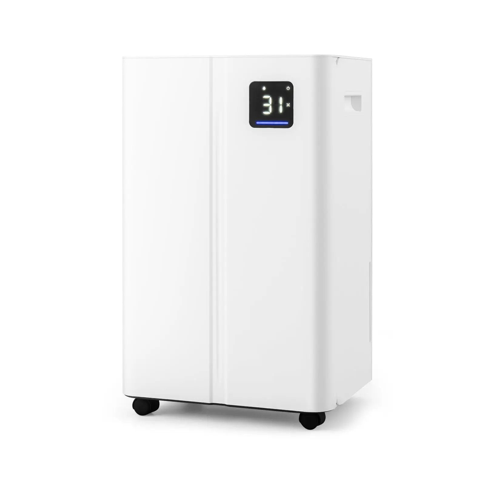 4500 Sq.Ft 54 Pints Dehumidifier with 3 Modesfor Home and Basement-White by DirectDeals