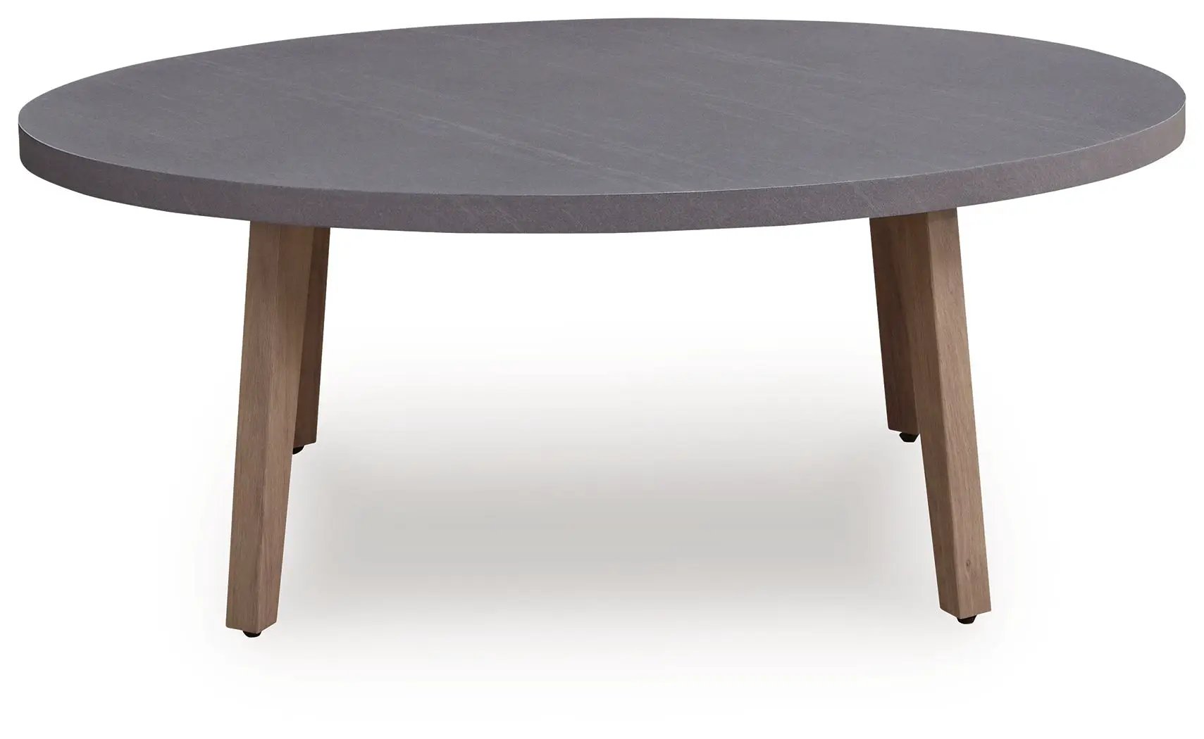 Harmony Headlands - Oval Cocktail Table - Natural / Gray by Unique Piece Furniture