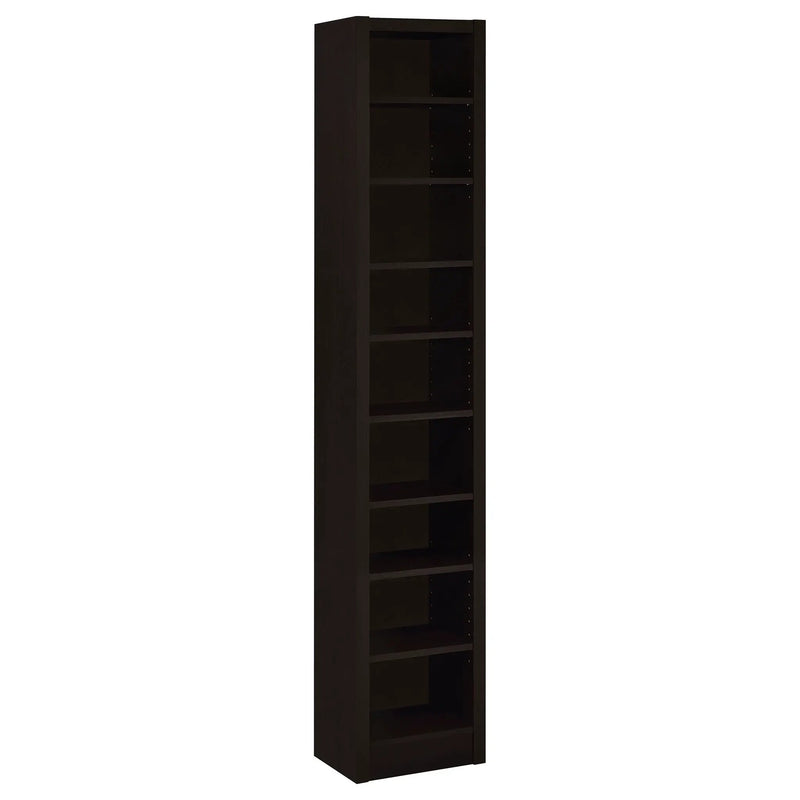 Eliam 71-inch 8-shelf Bookcase Cappuccino by Unique Piece Furniture
