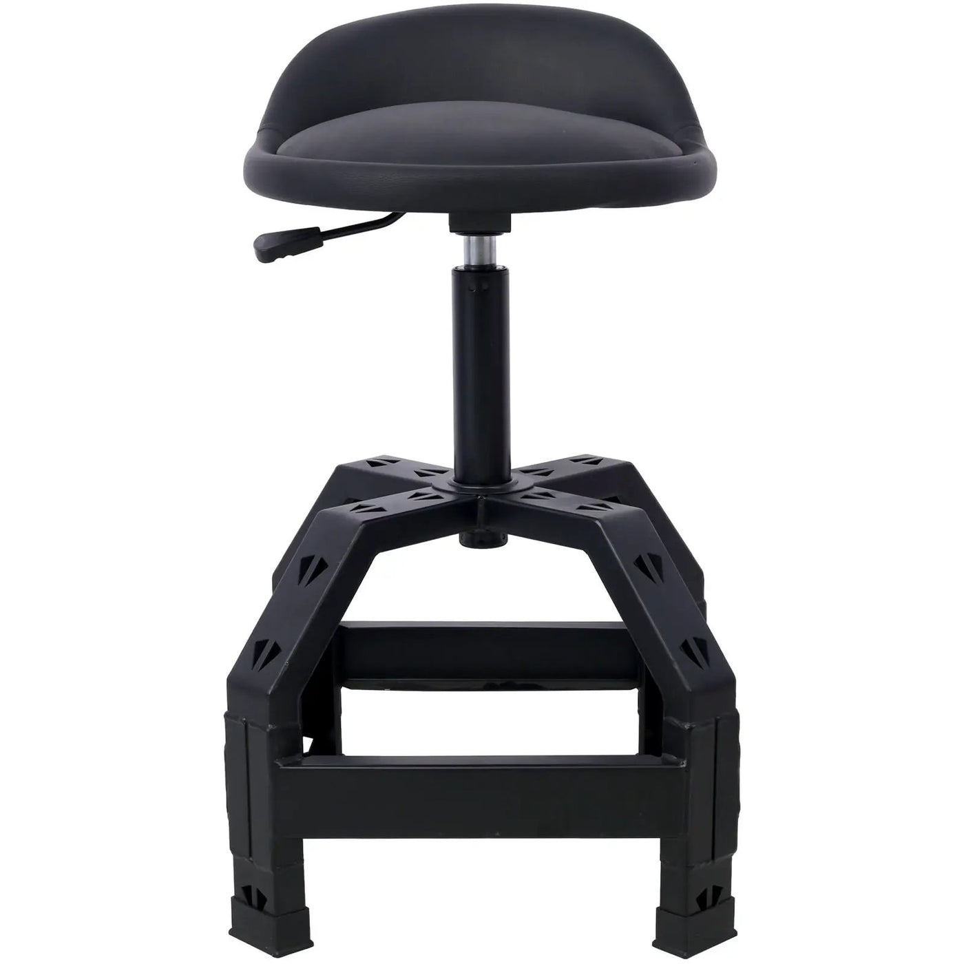 Pneumatic 360 Degree Swivel Stool, Mechanics Rolling Creeper Seat, Heavy Duty Mechanics Stool by HouseOfZazla