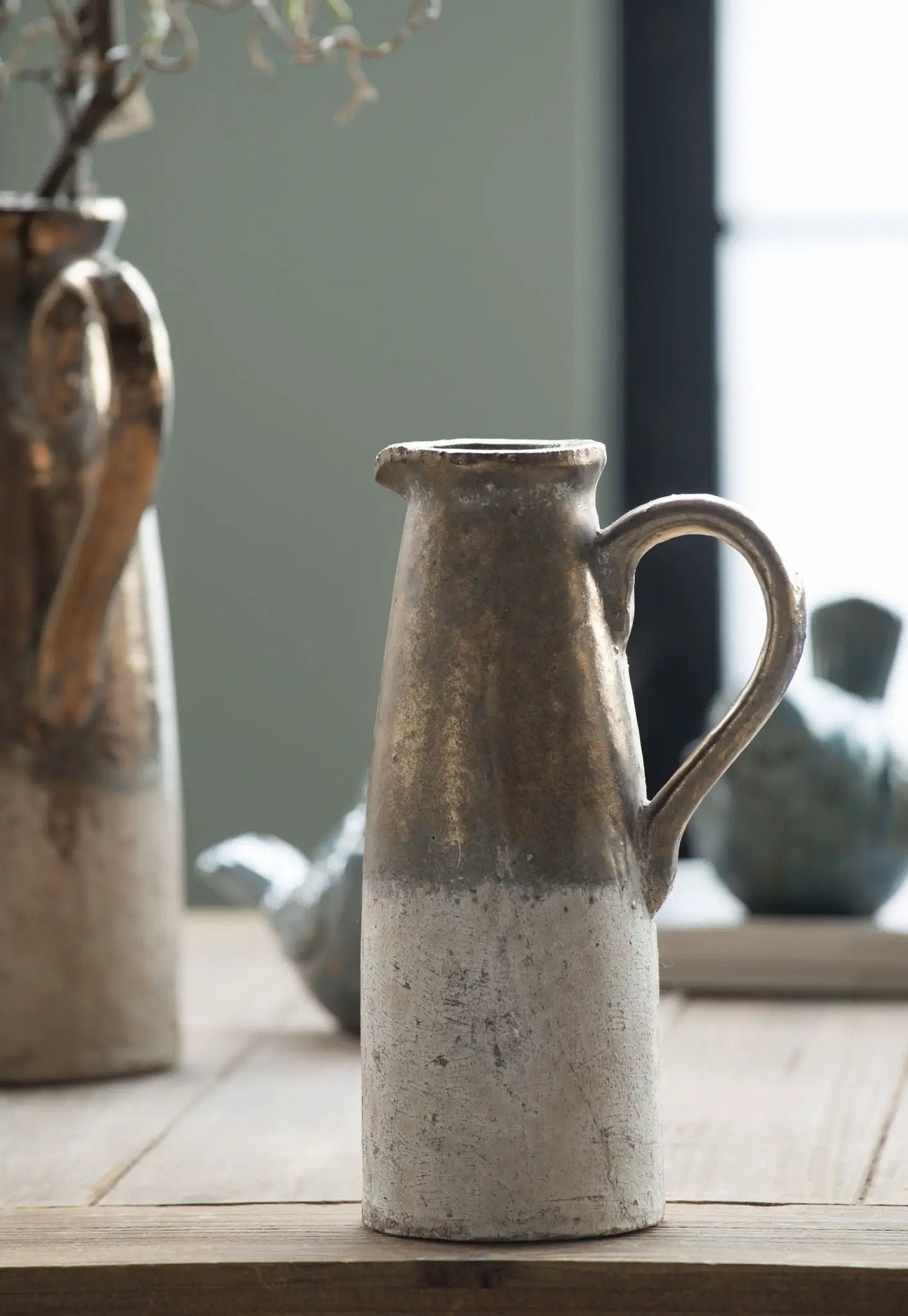 Candia - Terracotta Pitcher by Unique Piece Furniture