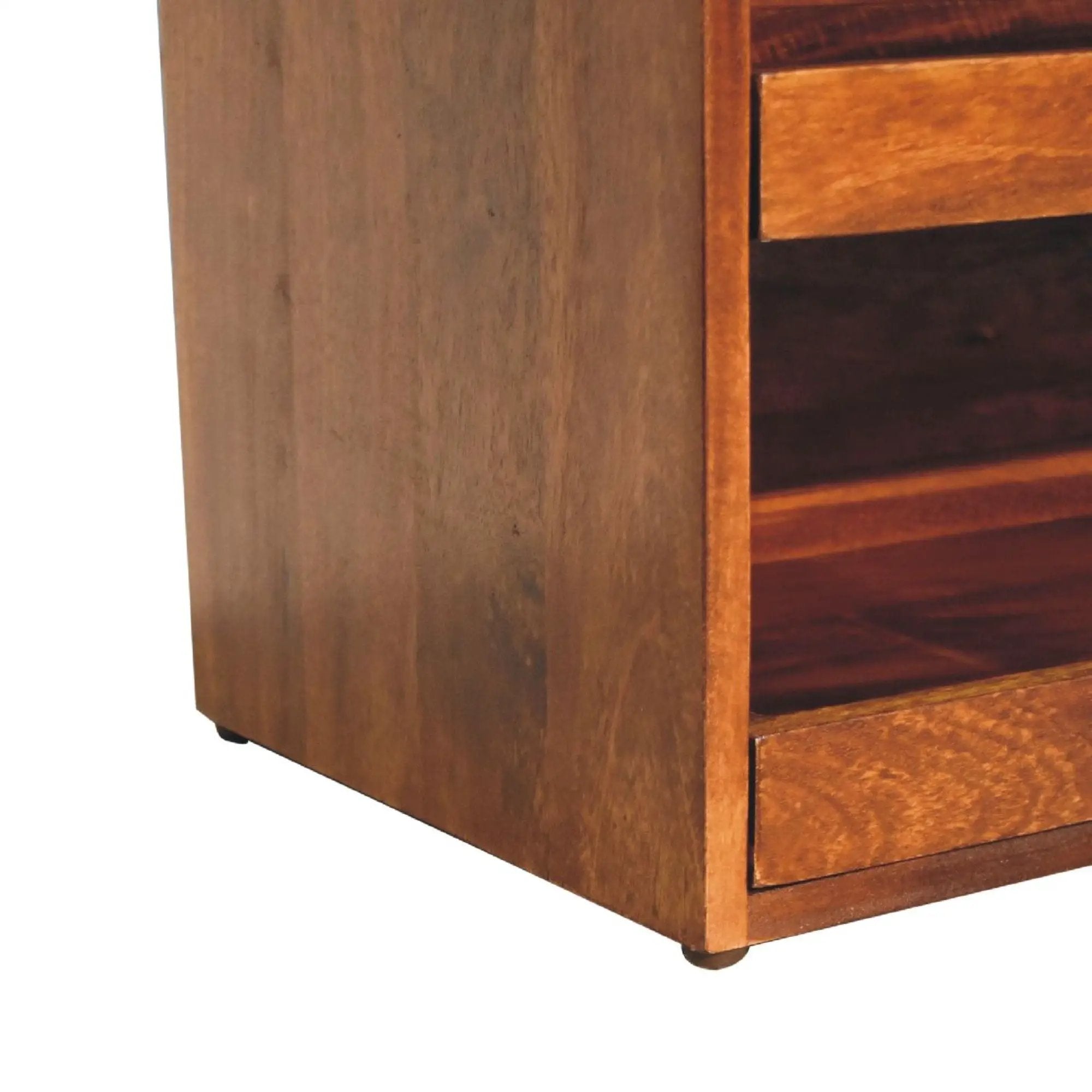 Buffalo - Hide Pull Out Shoe Storage Bench by HouseOfZazla
