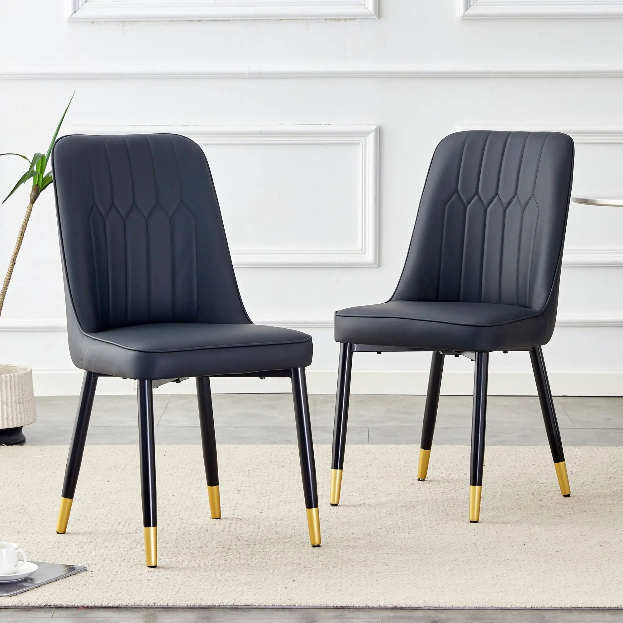 Modern Chair With Metal Legs by HouseOfZazla