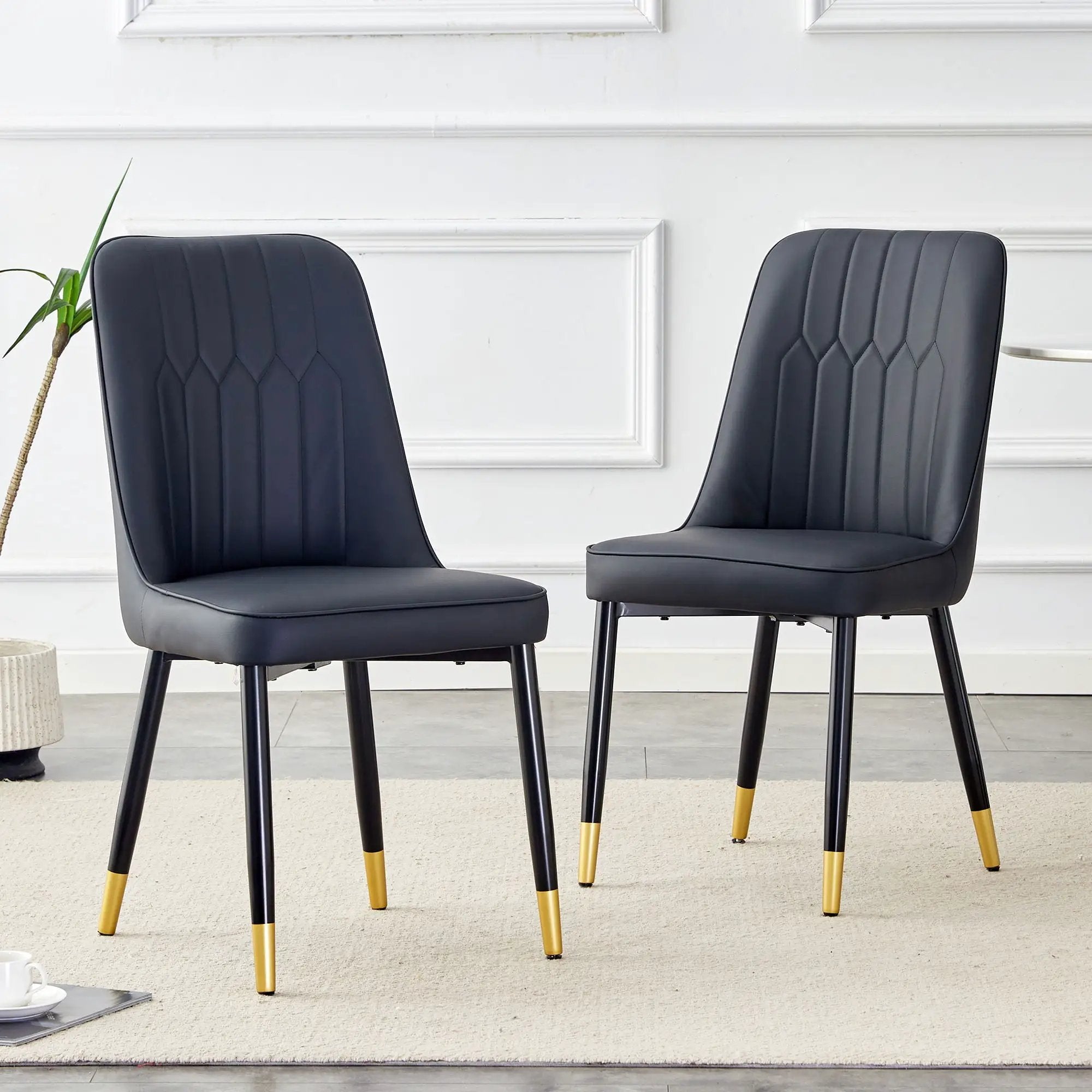 Modern Chair With Metal Legs by Unique Piece Furniture