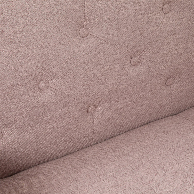 Aidan Mid Century Modern Tufted Fabric Sofa by HouseOfZazla
