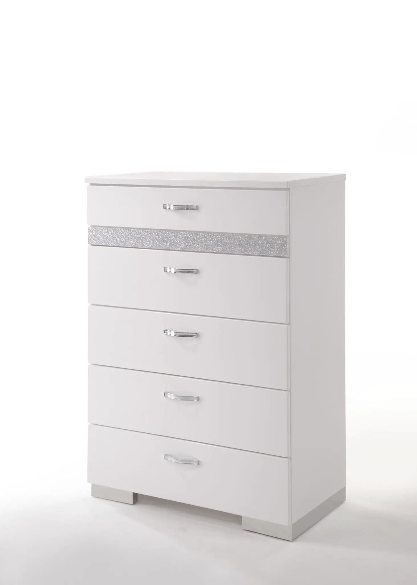 Naima II - High Gloss Chest - White by HouseOfZazla