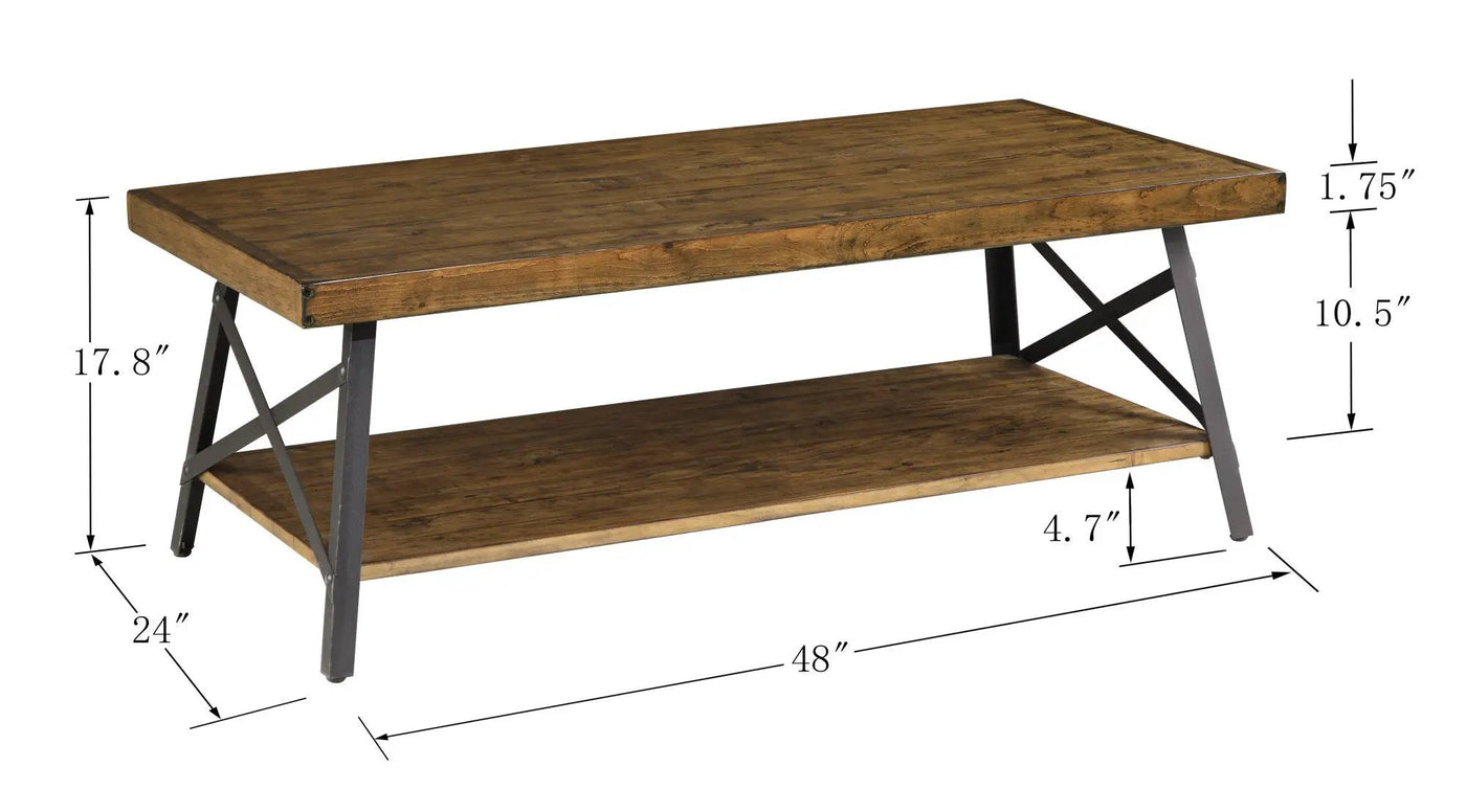 Modern Rustic Style Coffee Table by HouseOfZazla