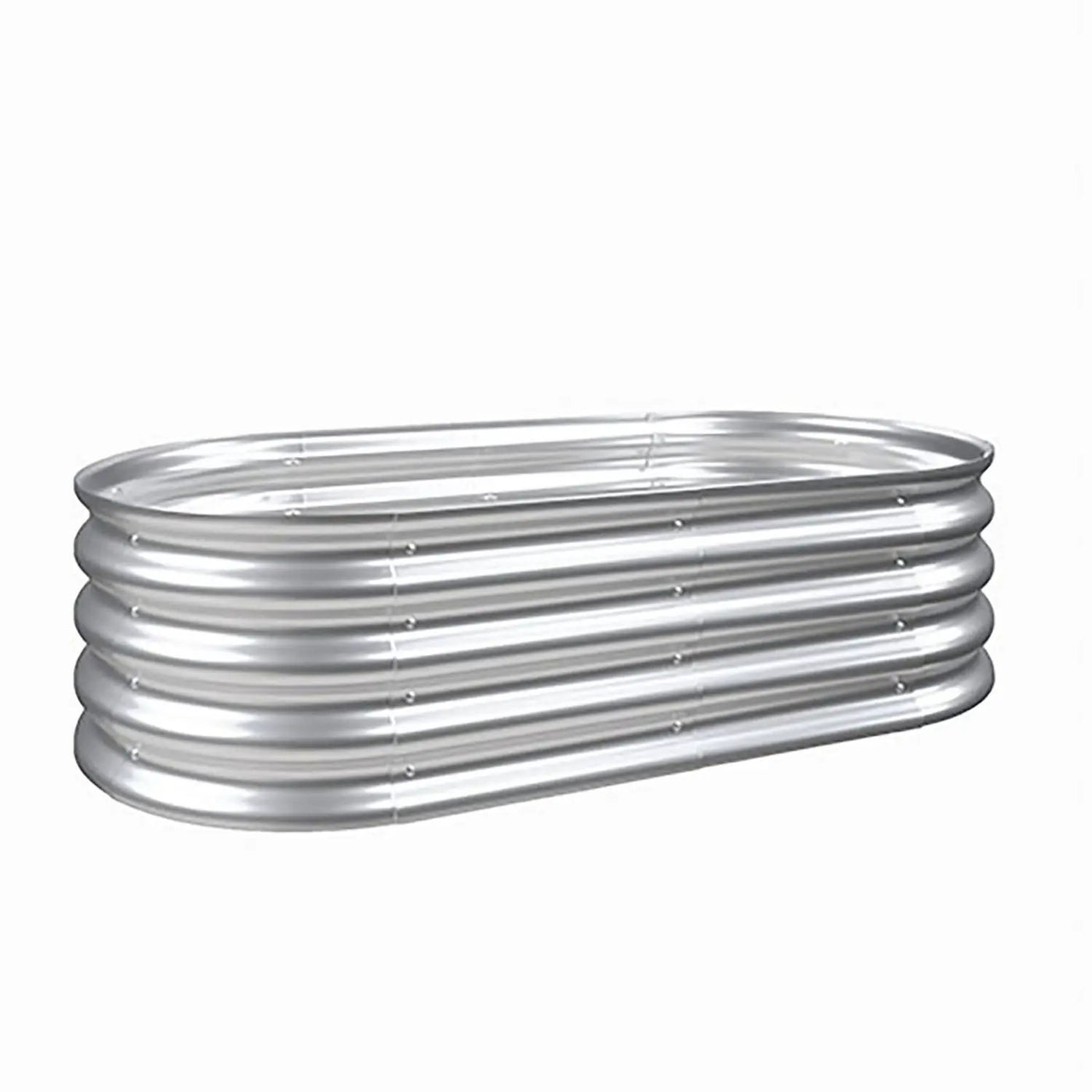 Heavy Duty Galvanized Raised Garden Bed Kit For Vegetables, Flowers & Herbs by HouseOfZazla