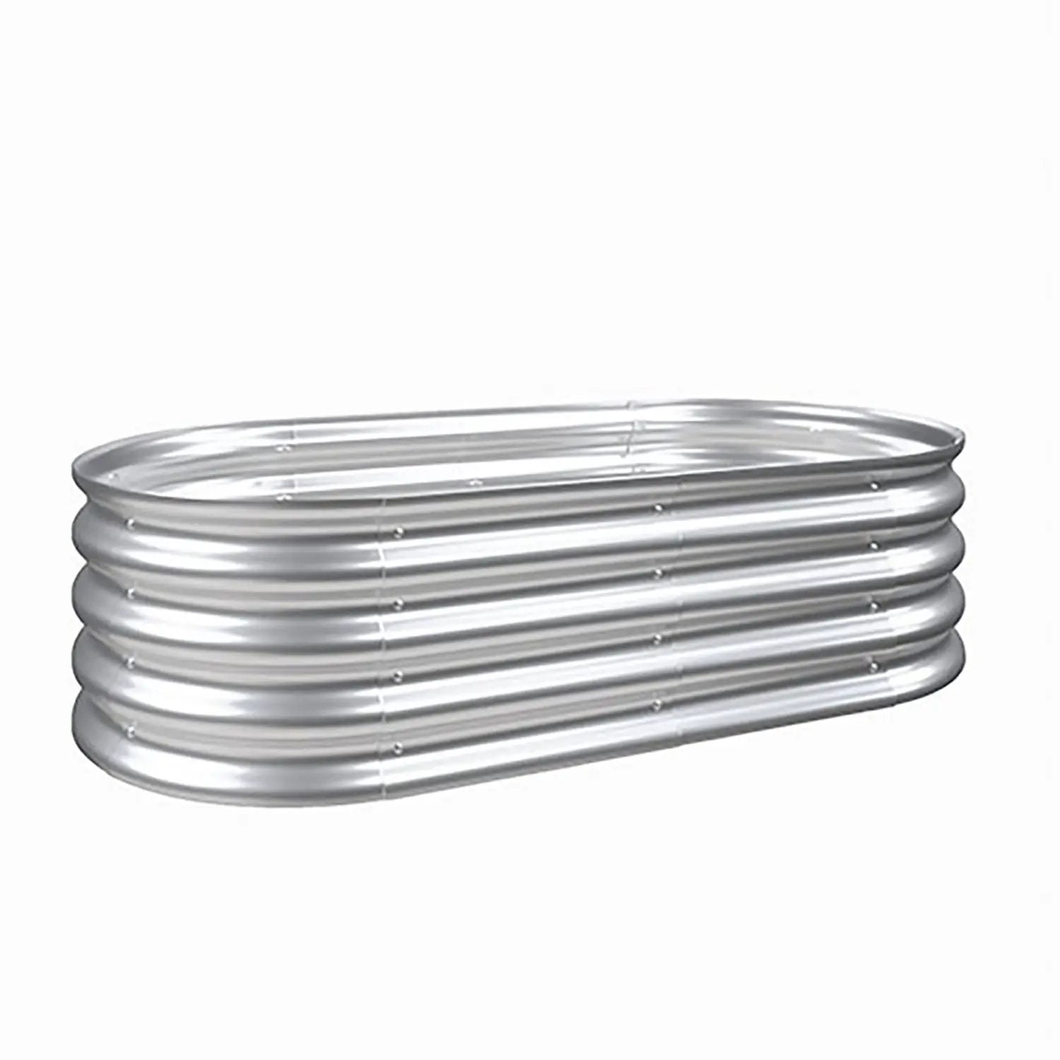 Heavy Duty Galvanized Raised Garden Bed Kit For Vegetables, Flowers & Herbs by HouseOfZazla