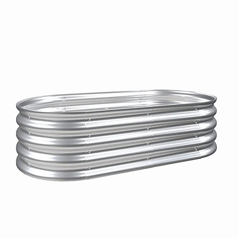 Heavy Duty Galvanized Raised Garden Bed Kit For Vegetables, Flowers & Herbs by HouseOfZazla