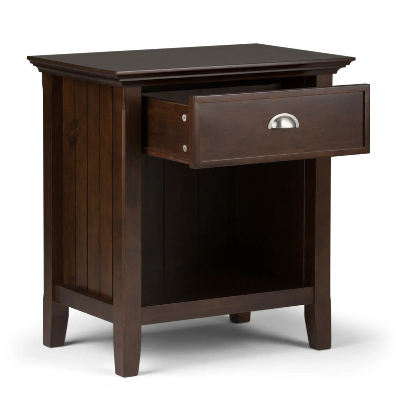 Acadian - Bedside Table, Handcrafted by HouseOfZazla