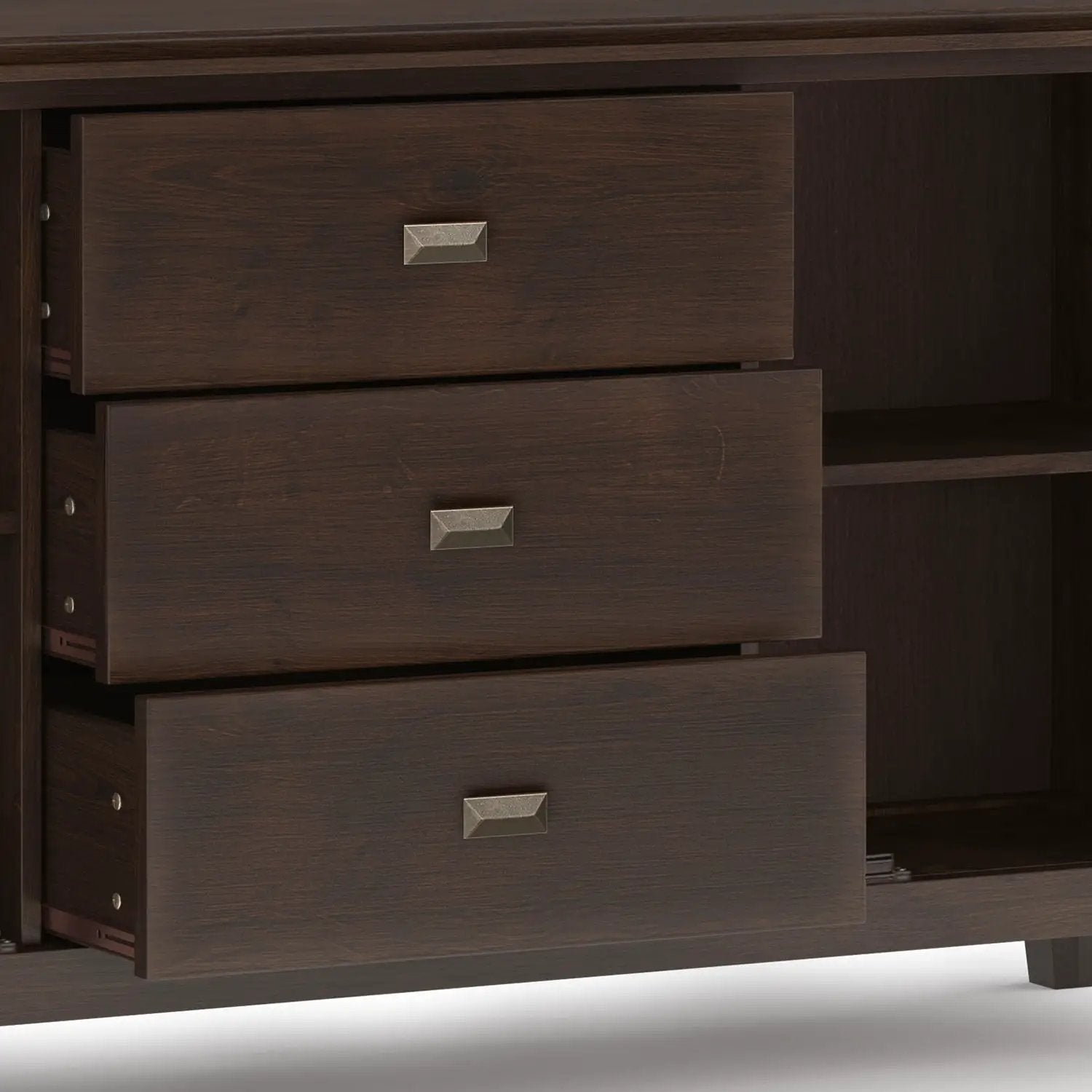 Artisan - Large Sideboard Buffet - Dark Chestnut Brown by HouseOfZazla