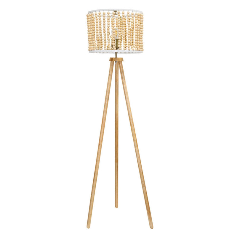 Brillo - 3 Legged Floor Lamp - Brown by HouseOfZazla