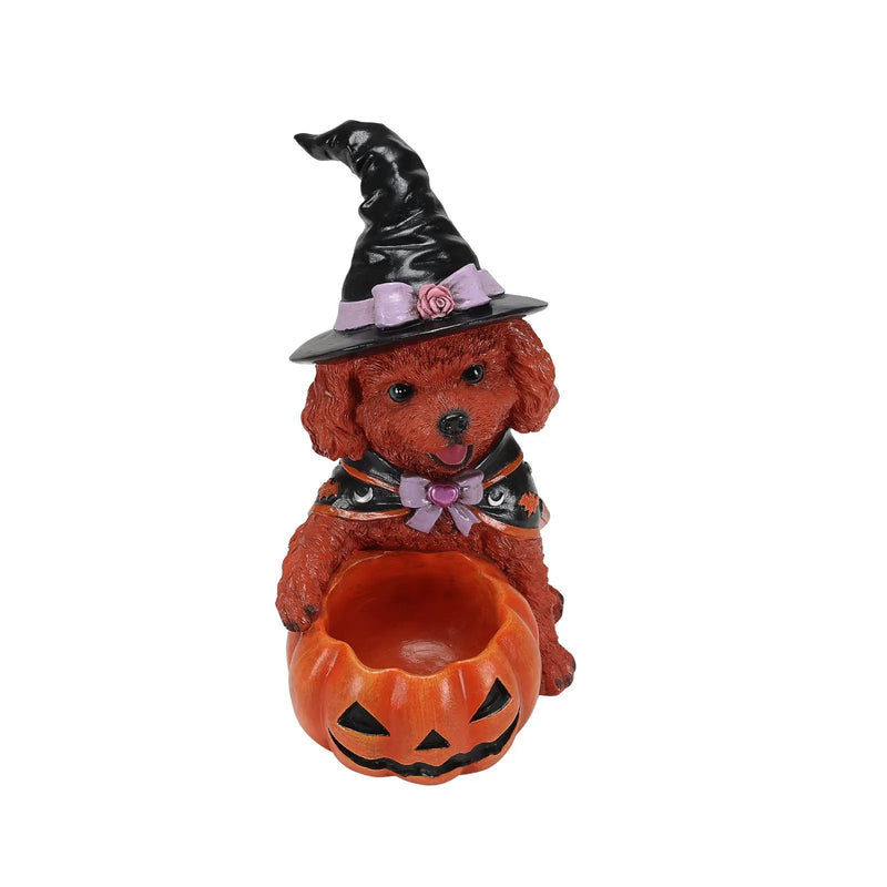 Halloween Puppy Figurine by HouseOfZazla