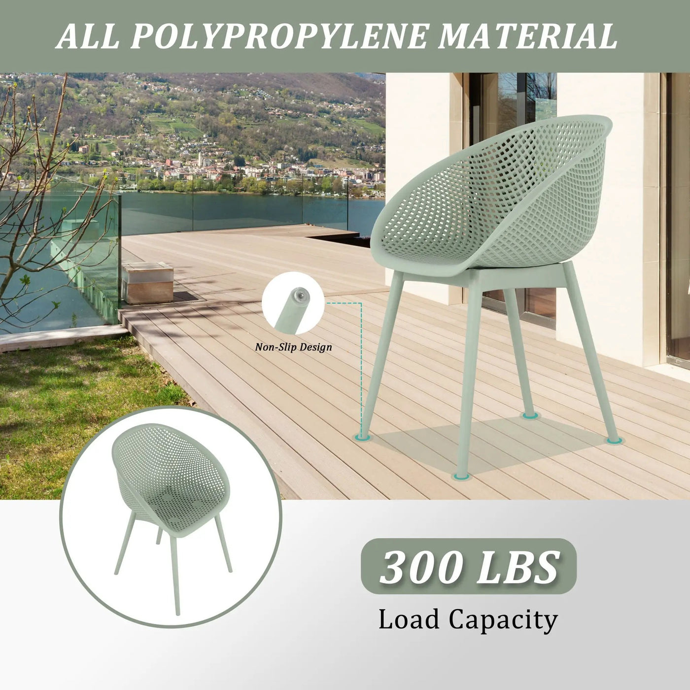 Modern Lounge Chair Set With Round Table by HouseOfZazla