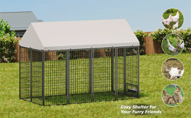 Large Dog Kennel Outdoor Pet Pens by HouseOfZazla