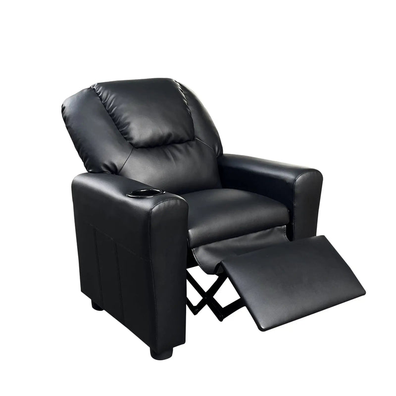 Marisa - Kids Recliner Chair With Cupholder by HouseOfZazla
