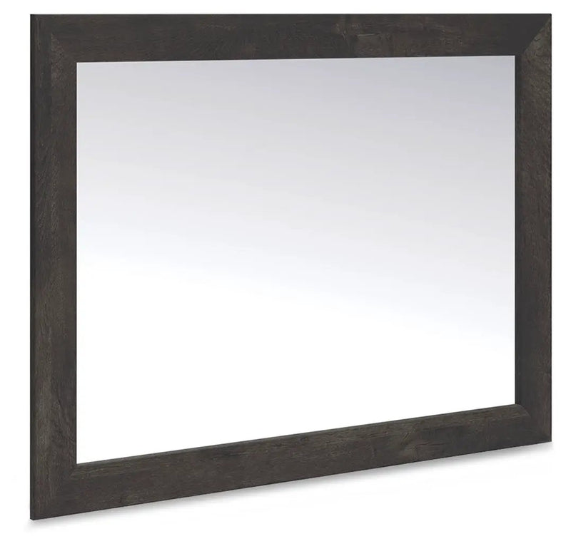 Hollivern - Bedroom Mirror - Dark Gray by Unique Piece Furniture