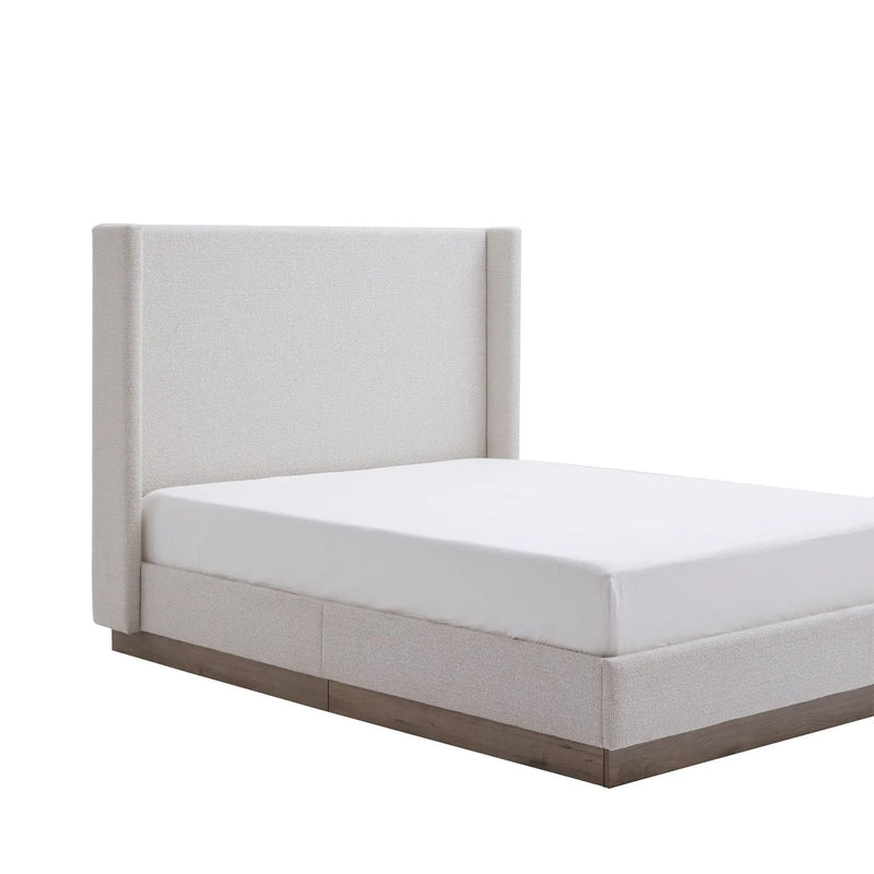 Hale - Upholstered Wingback Bed