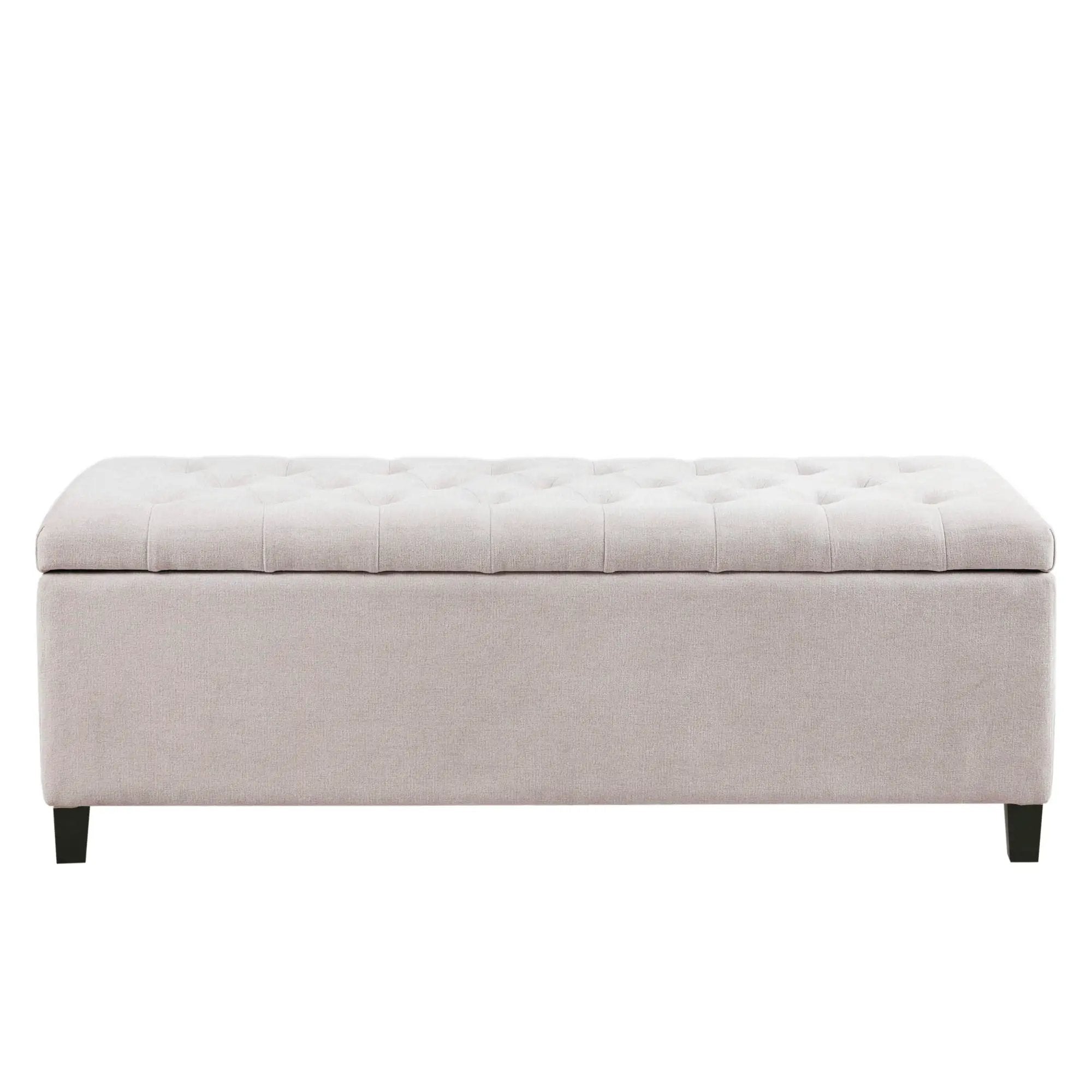 Elegant Design Tufted Top, Soft Close Storage Bench by HouseOfZazla