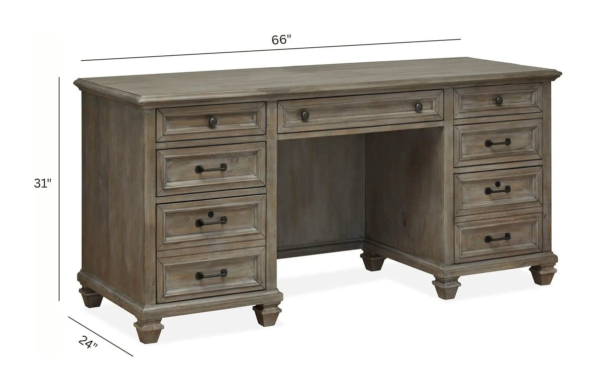 Lancaster - Credenza - Dove Tail Gray, photo 3 of 6