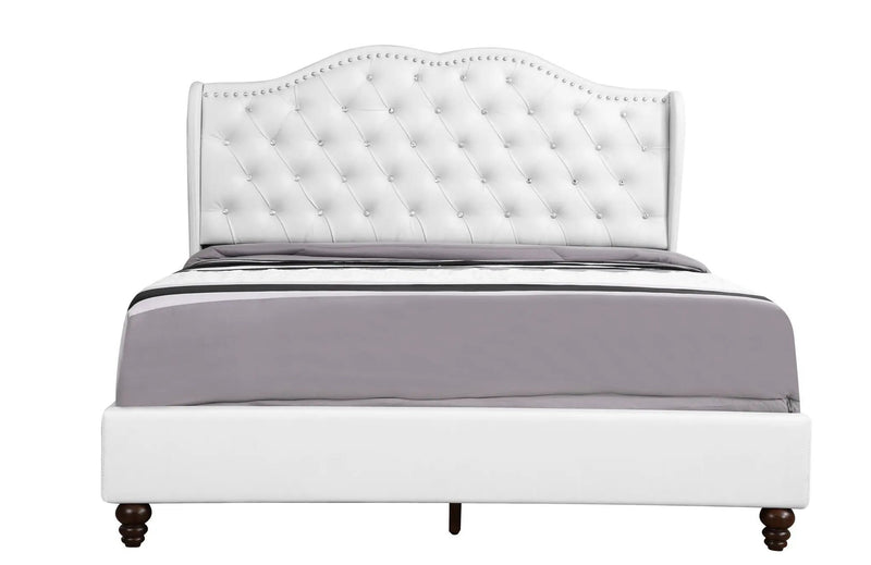 Upholstered Bed Transitional by Unique Piece Furniture