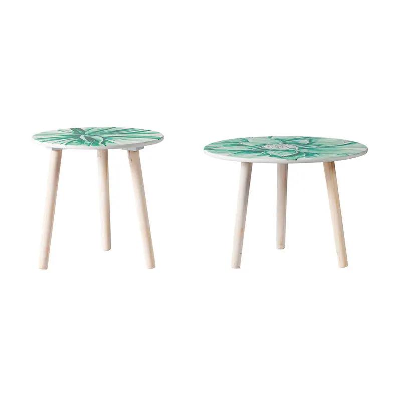 Nature-Inspired Side Tables (Set of 2) by Unique Piece Furniture