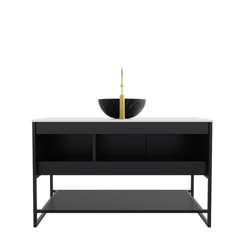Tulio 48" Bathroom Vanity & Sink, Freestanding Storage Cabinet by HouseOfZazla