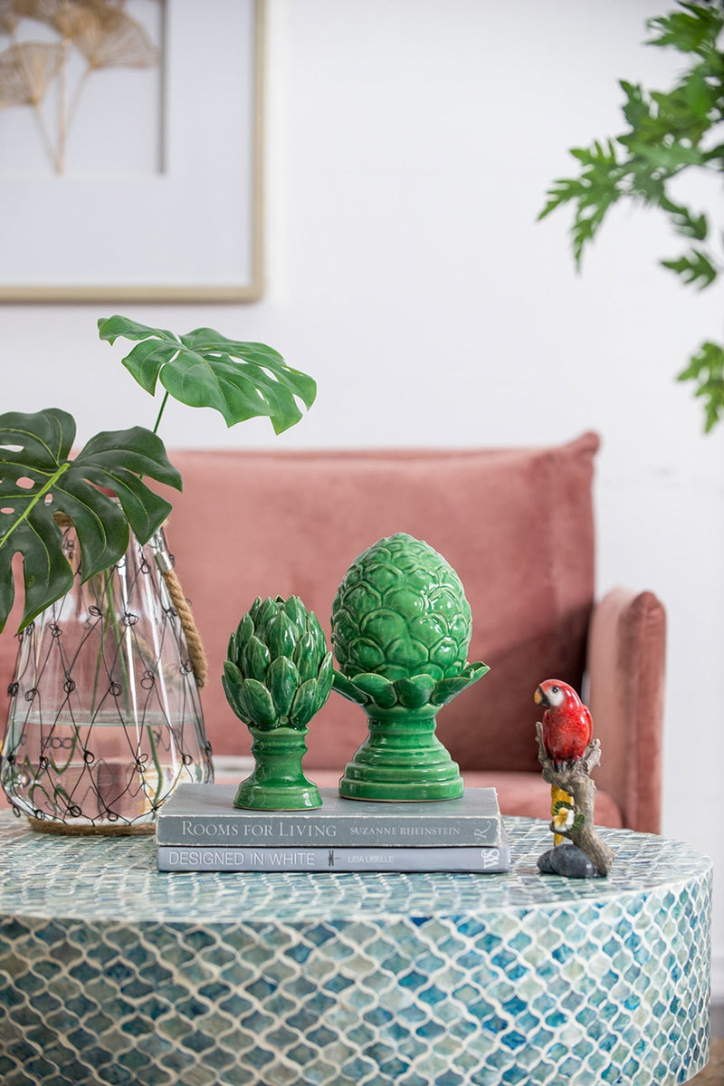 Helsa Blooming Artichoke Accent - Small Green, photo 7 of 8
