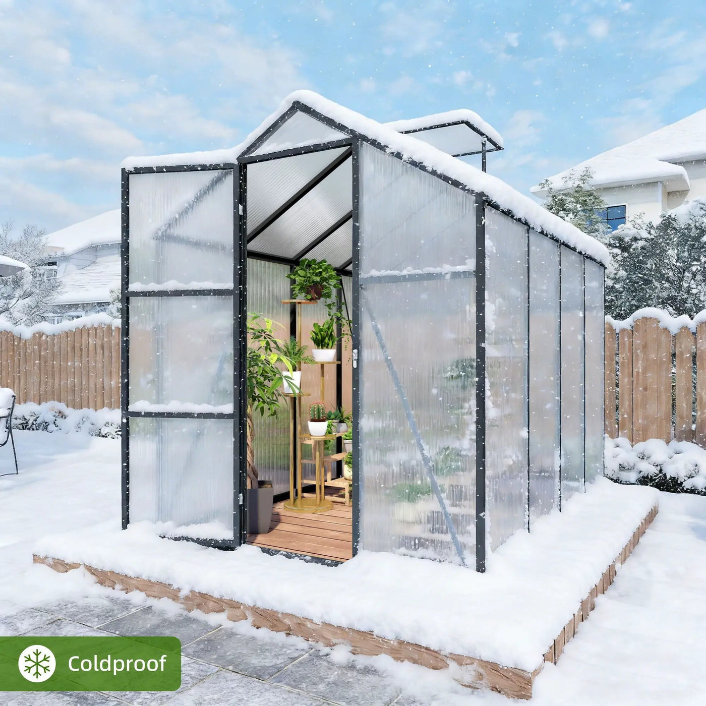 Gain Height Windproof house With Raised Base by HouseOfZazla