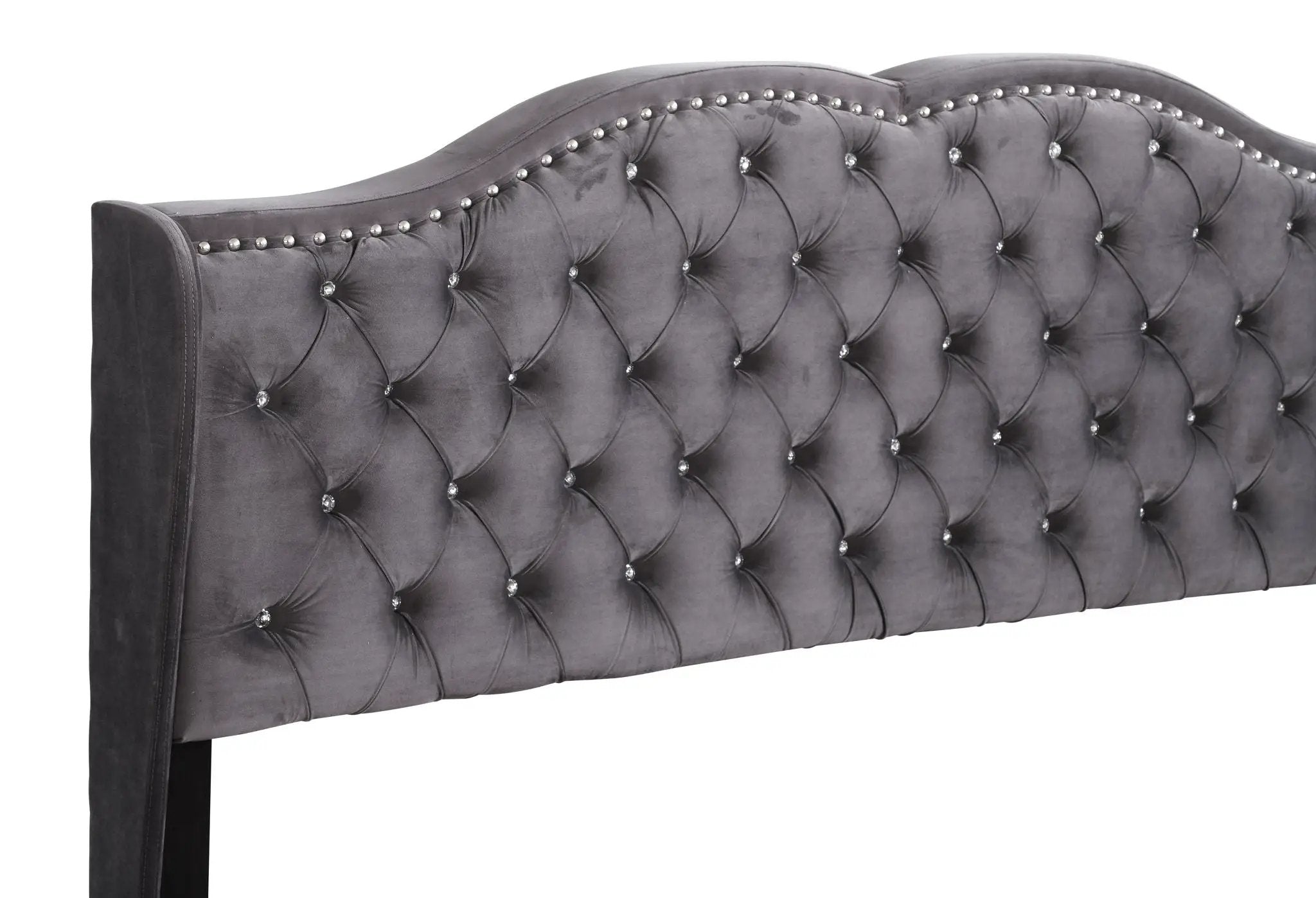 Upholstered Bed Transitional by HouseOfZazla
