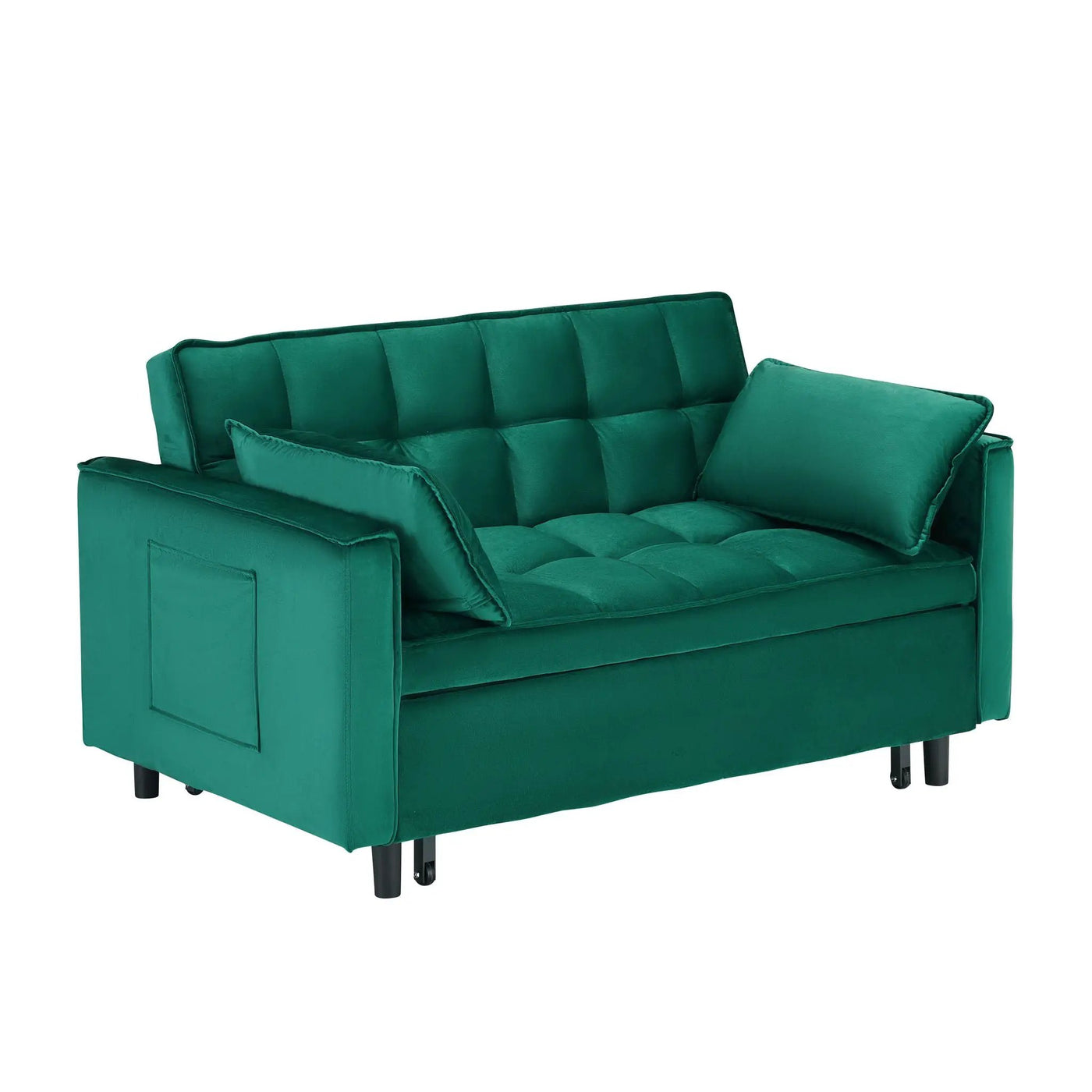 Sofa Bed With Pockets, 3 In 1 Convertible For Living Room by HouseOfZazla