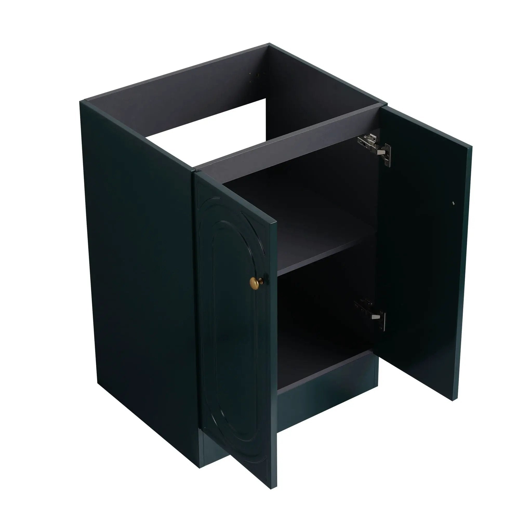 Modern Freestanding Bathroom Vanity With Soft Close Cabinet Doors