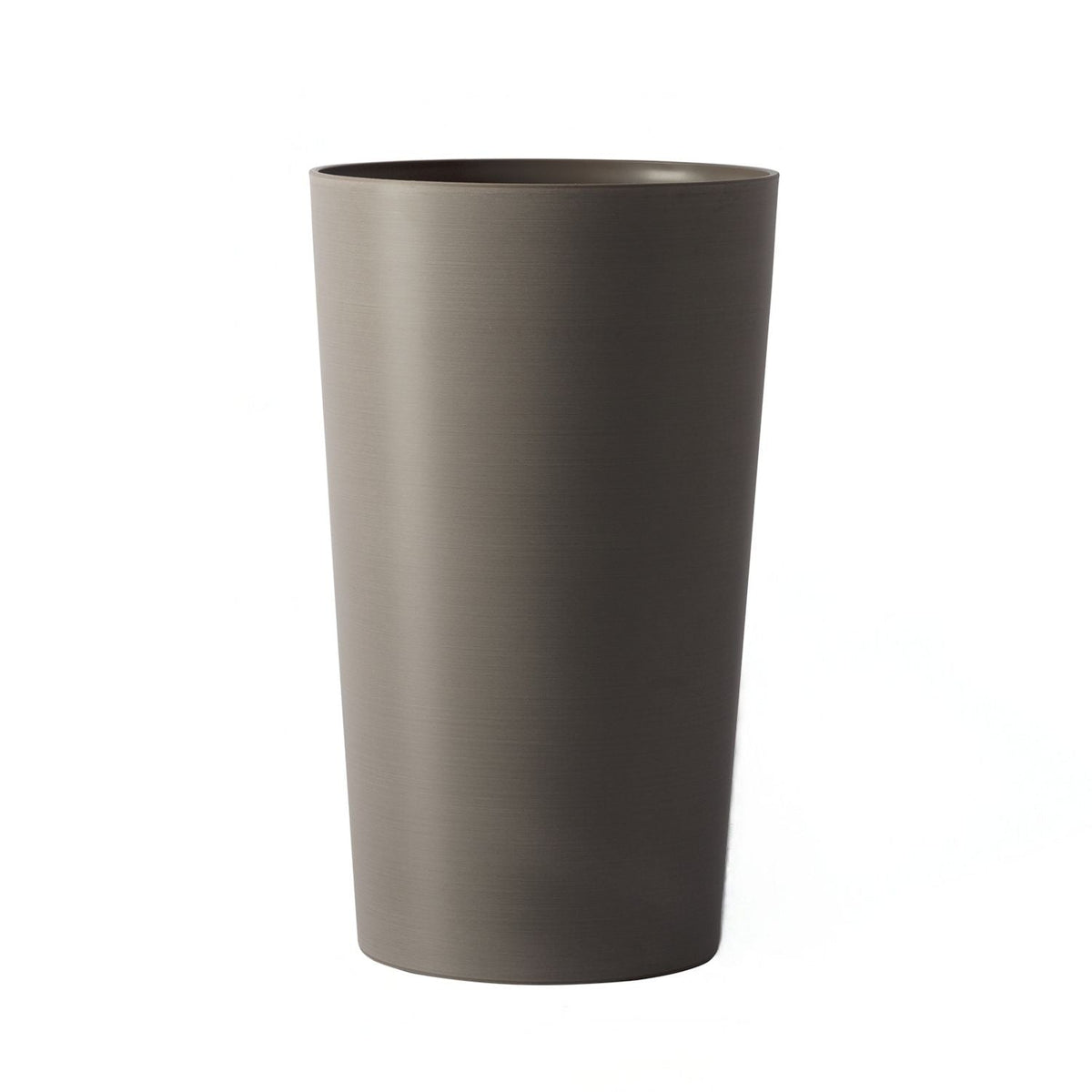 Tall Polypropylene Outdoor Planter Set of 2 with Weather-Resistant Build - Black, Dark Gray, Dark Brown, photo 2 of 37