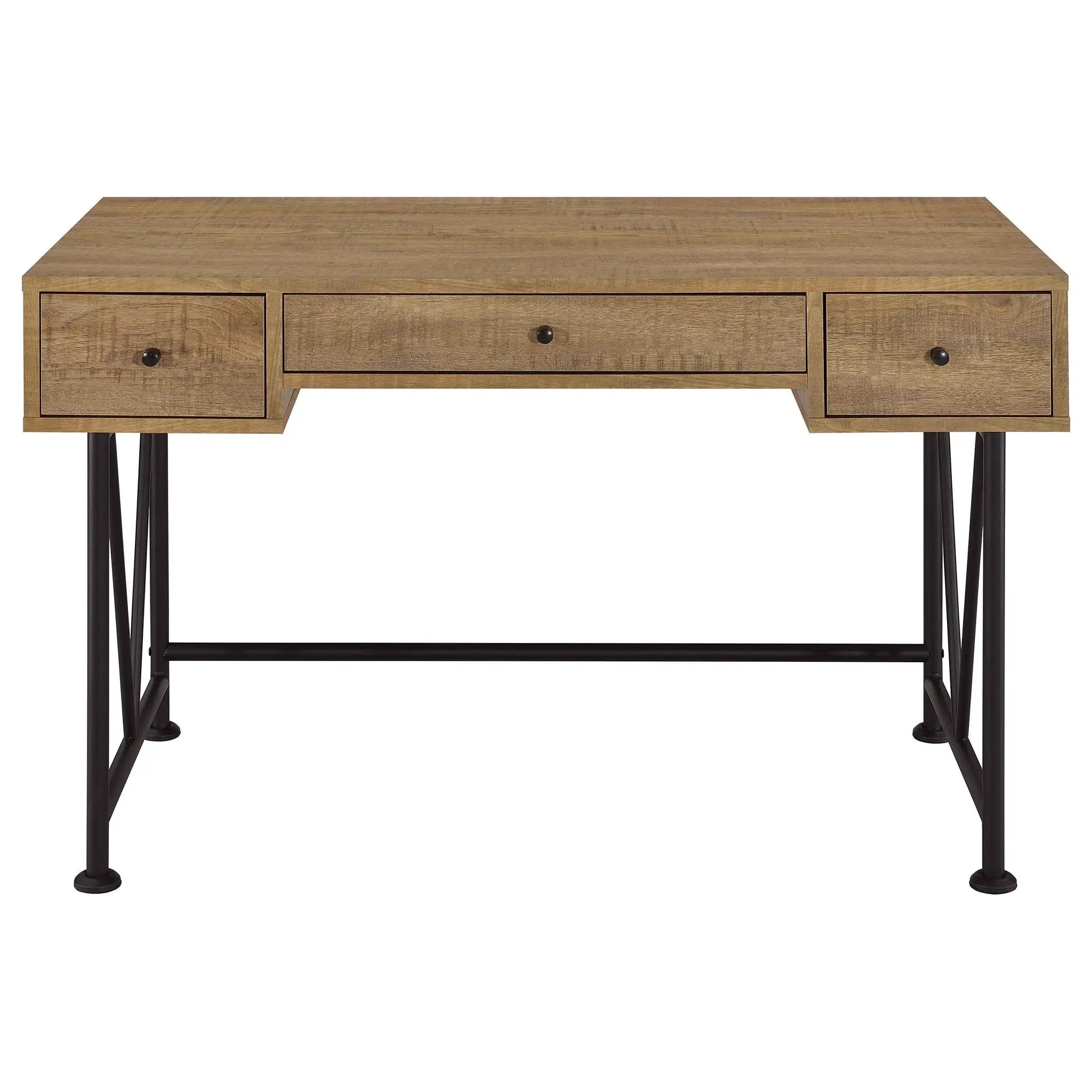 Analiese 47-inch 3-drawer Writing Desk Mango by Unique Piece Furniture