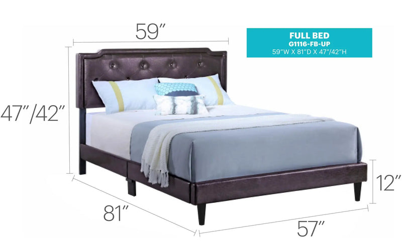 Button Tufted Bed Charming For Cozy Spaces by Unique Piece Furniture