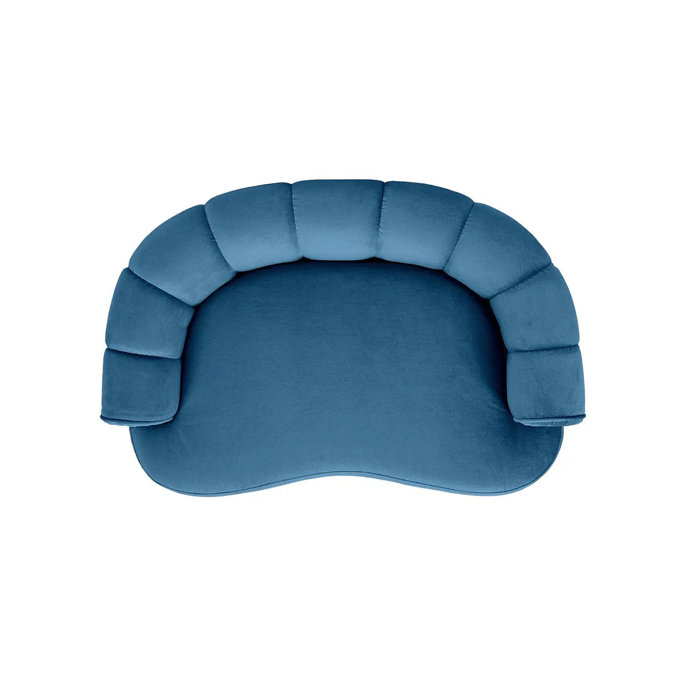 Halle 35.5" Rolled Arm Channel-Tufted Dog Sofa Bed, Medium, Satin by HouseOfZazla