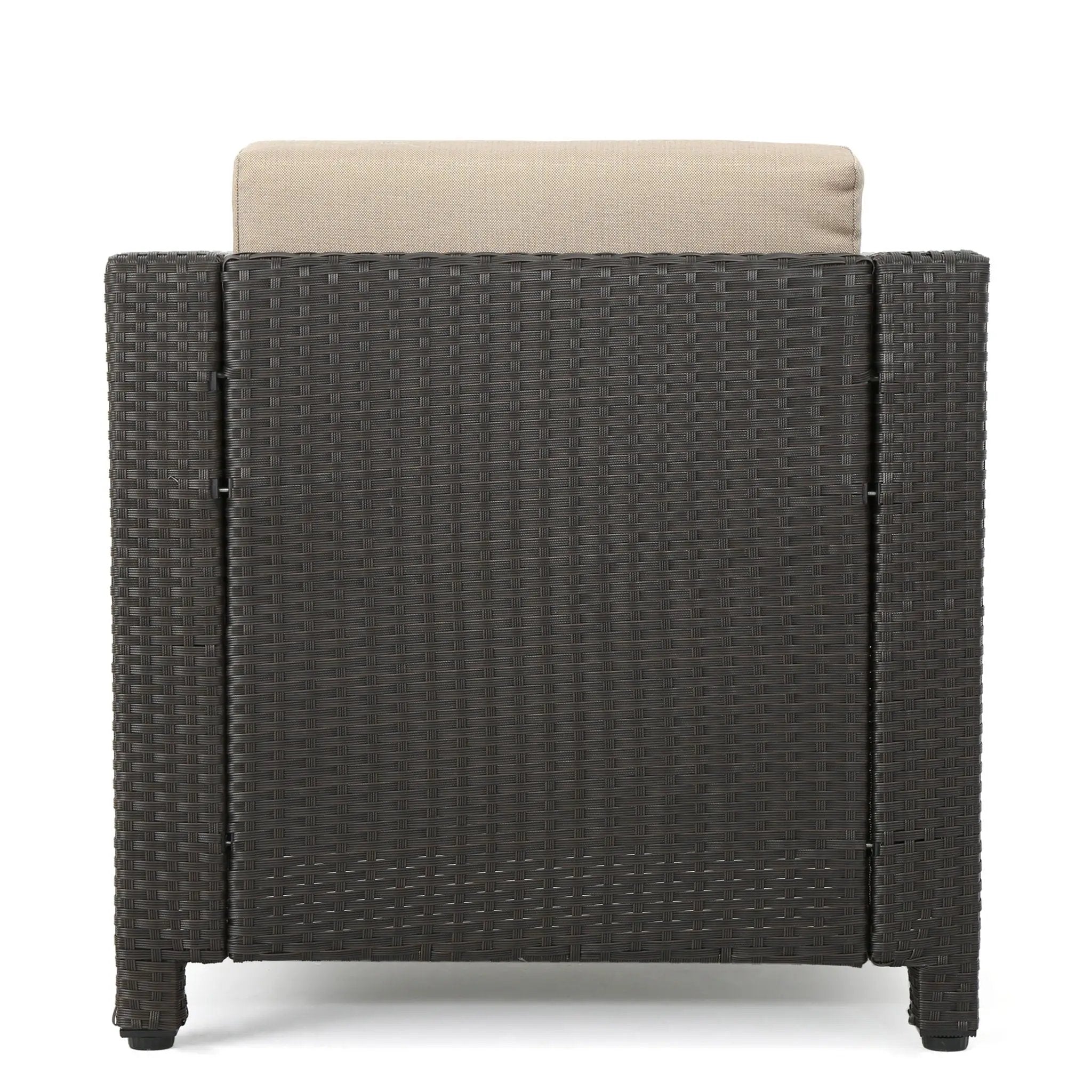 Stylish Outdoor Club Chair With Weather Resistant Cushions by HouseOfZazla