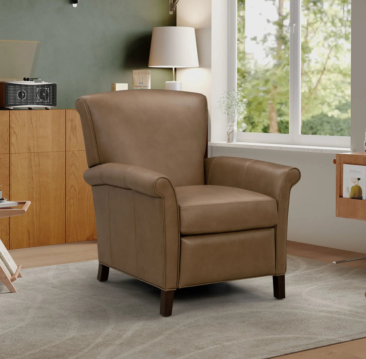 Phoebe - Recliner Push Thru The Arm by Unique Piece Furniture