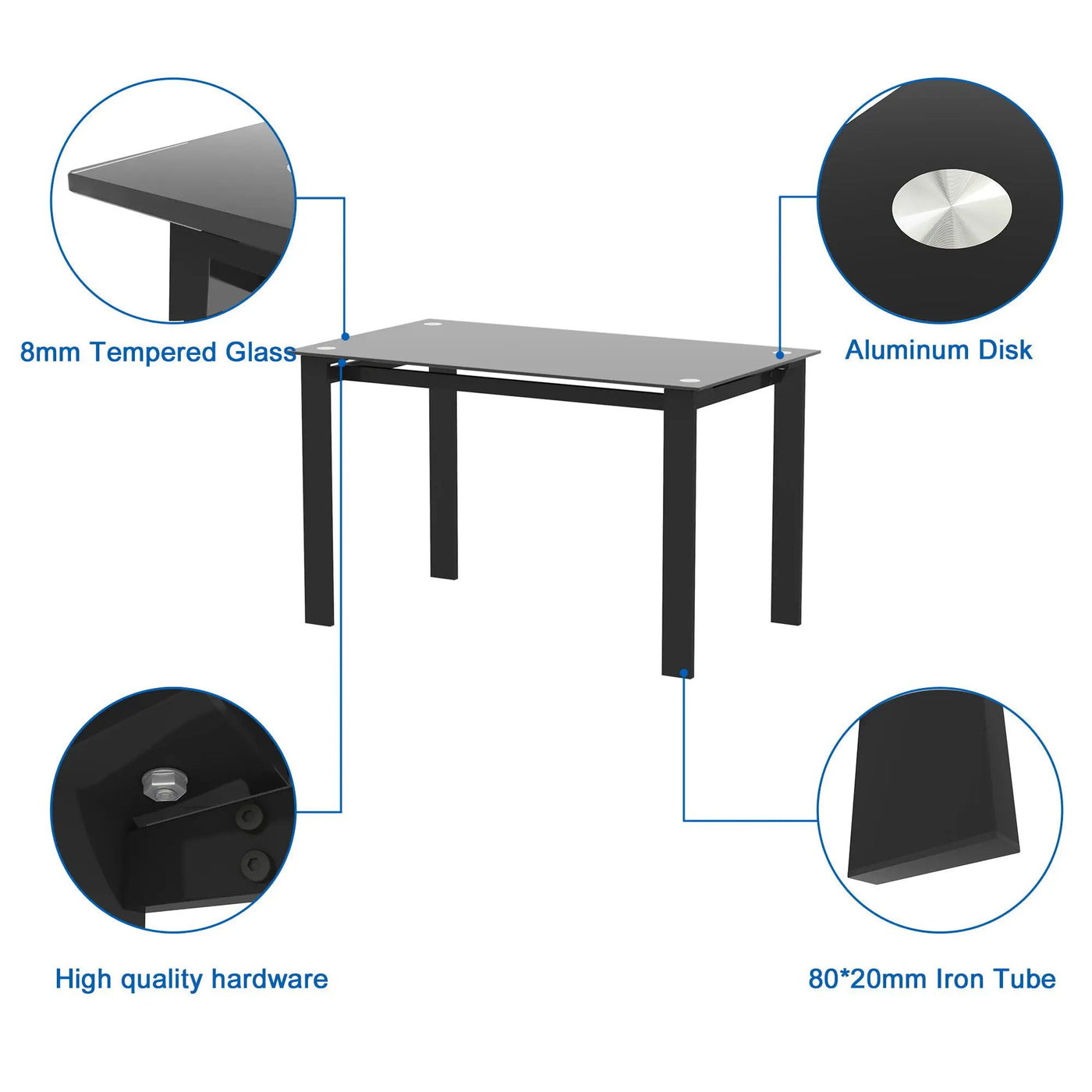 Multifunction Dining Table for Dining and Living Room by HouseOfZazla