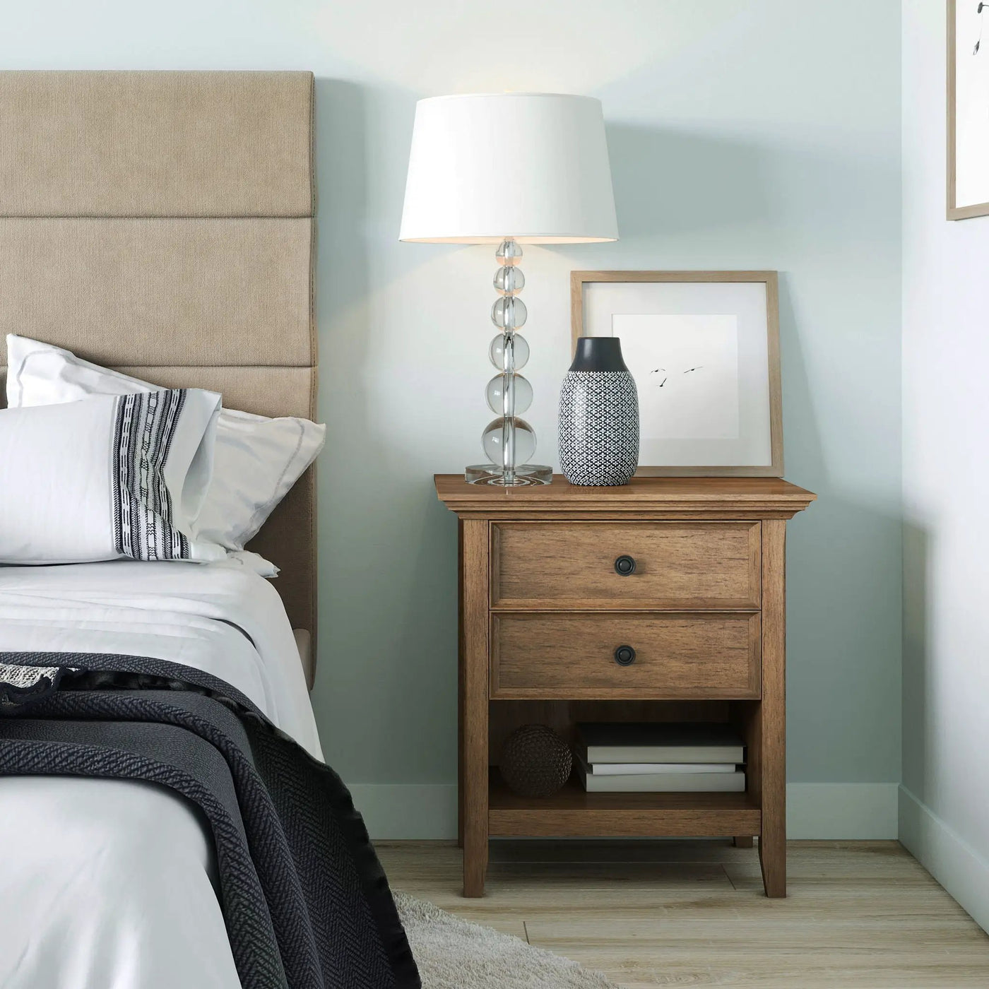 Amherst - Handcrafted Bedside Table by HouseOfZazla