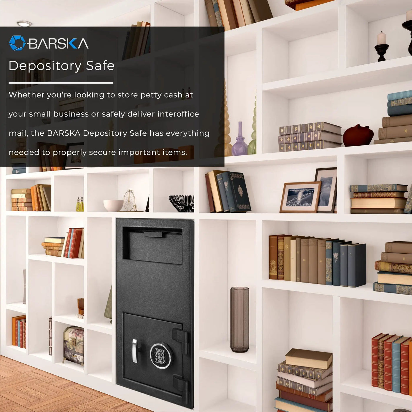 Solid Steel Keypad Depository Safe by HouseOfZazla