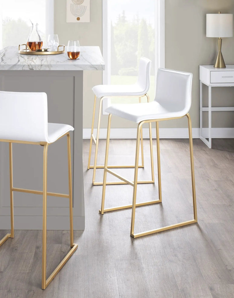 Mara - Contemporary Upholstered Barstool (Set of 2) by Unique Piece Furniture